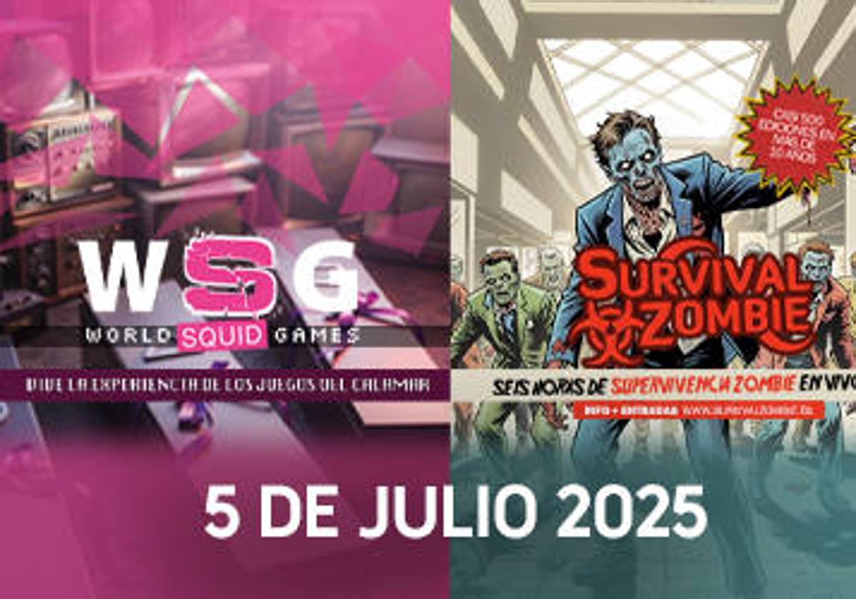 El Tormes se convierte en terreno de juego (y supervivencia): World Squid Games y/o Zombies, elige la experiencia que prefieras