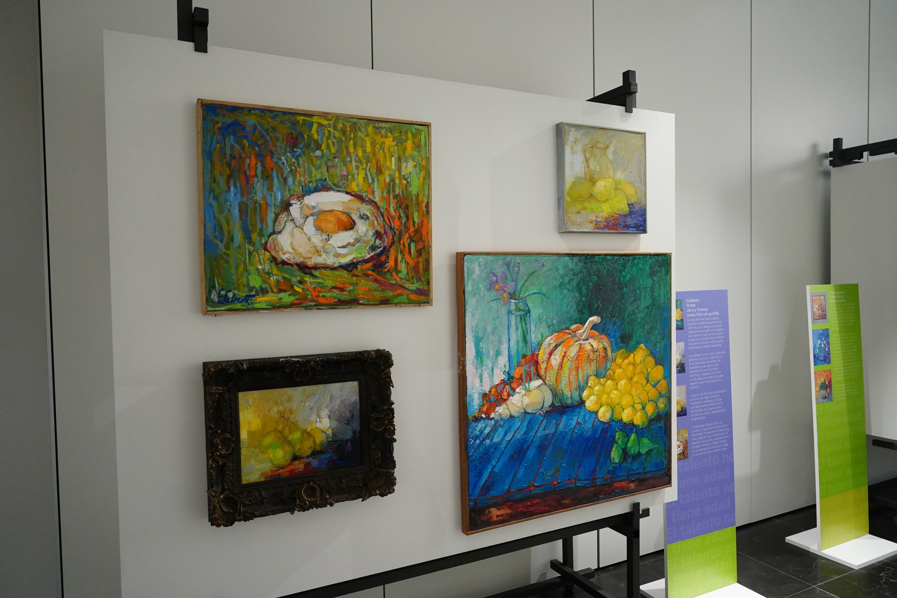 &#039;El talento no tiene edad&#039;, una exposición donde la memoria se convierte en arte