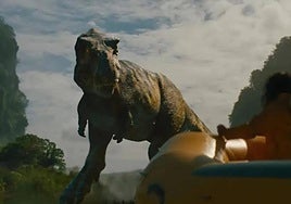 Frame de Jurasic World.