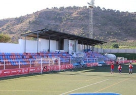 Imagen del campo del Atlético Saguntino, uno de los clubes deudores esta pasada temporada.
