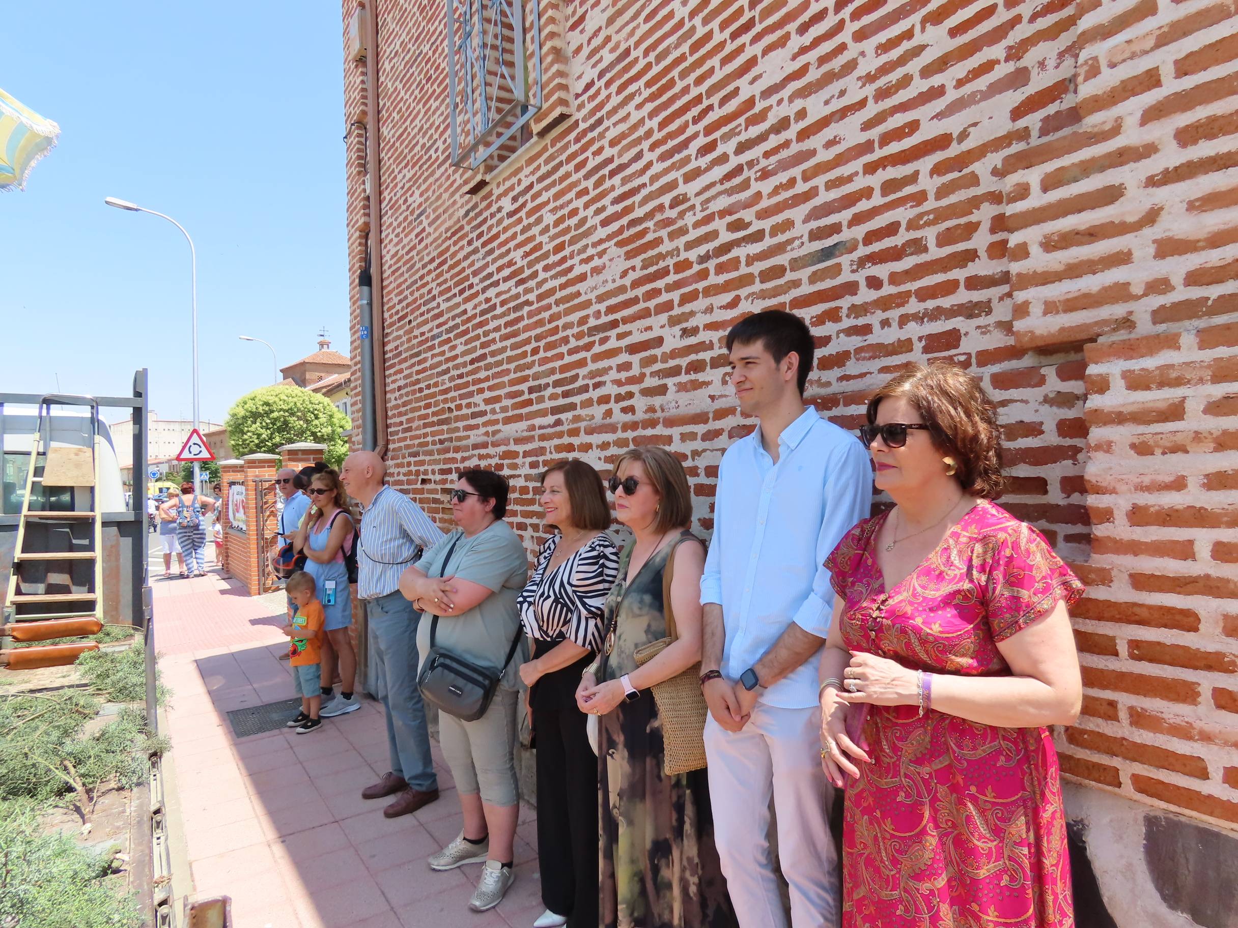 Bendición por San Cristóbal en Peñaranda
