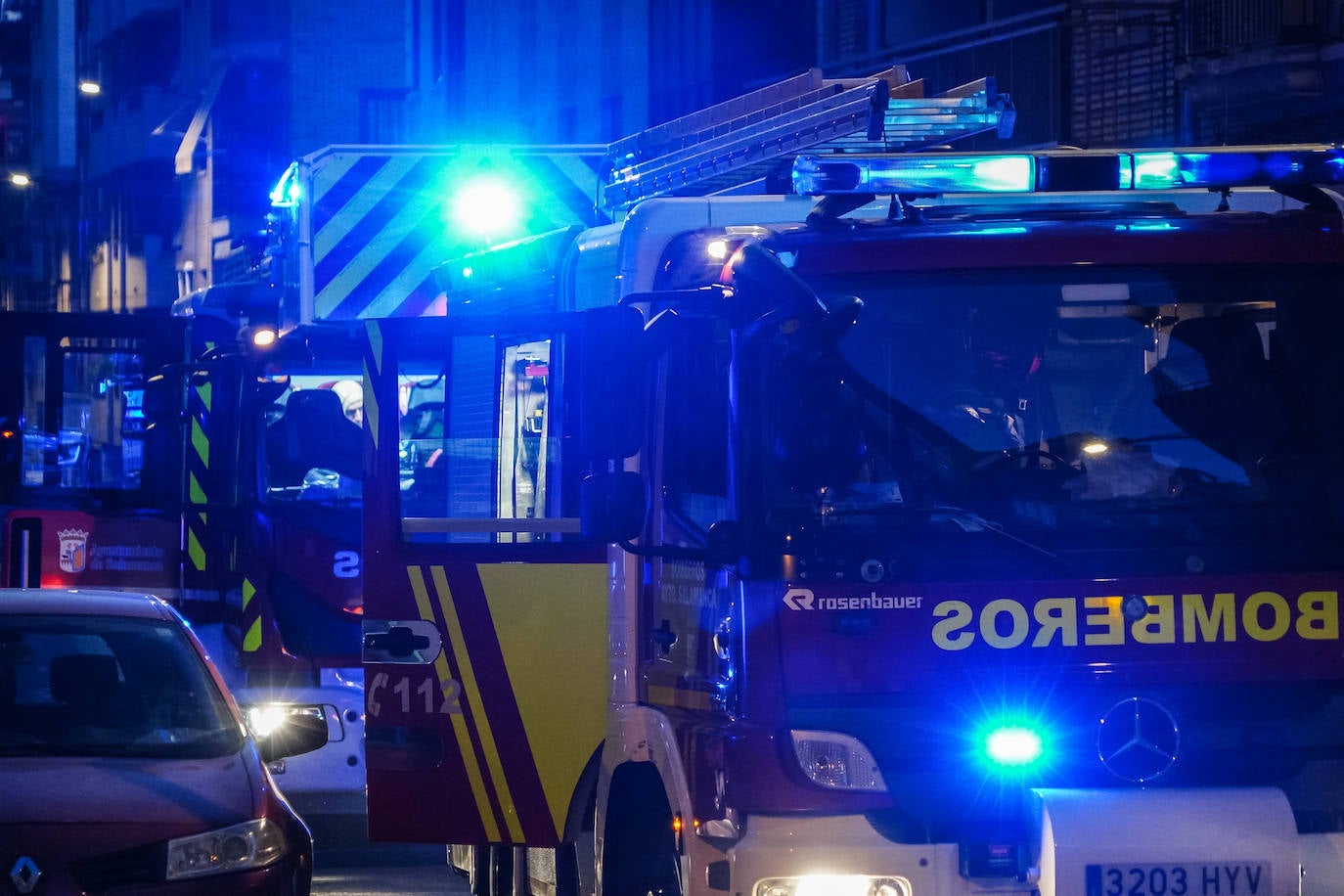 Los Bomberos de Salamanca.