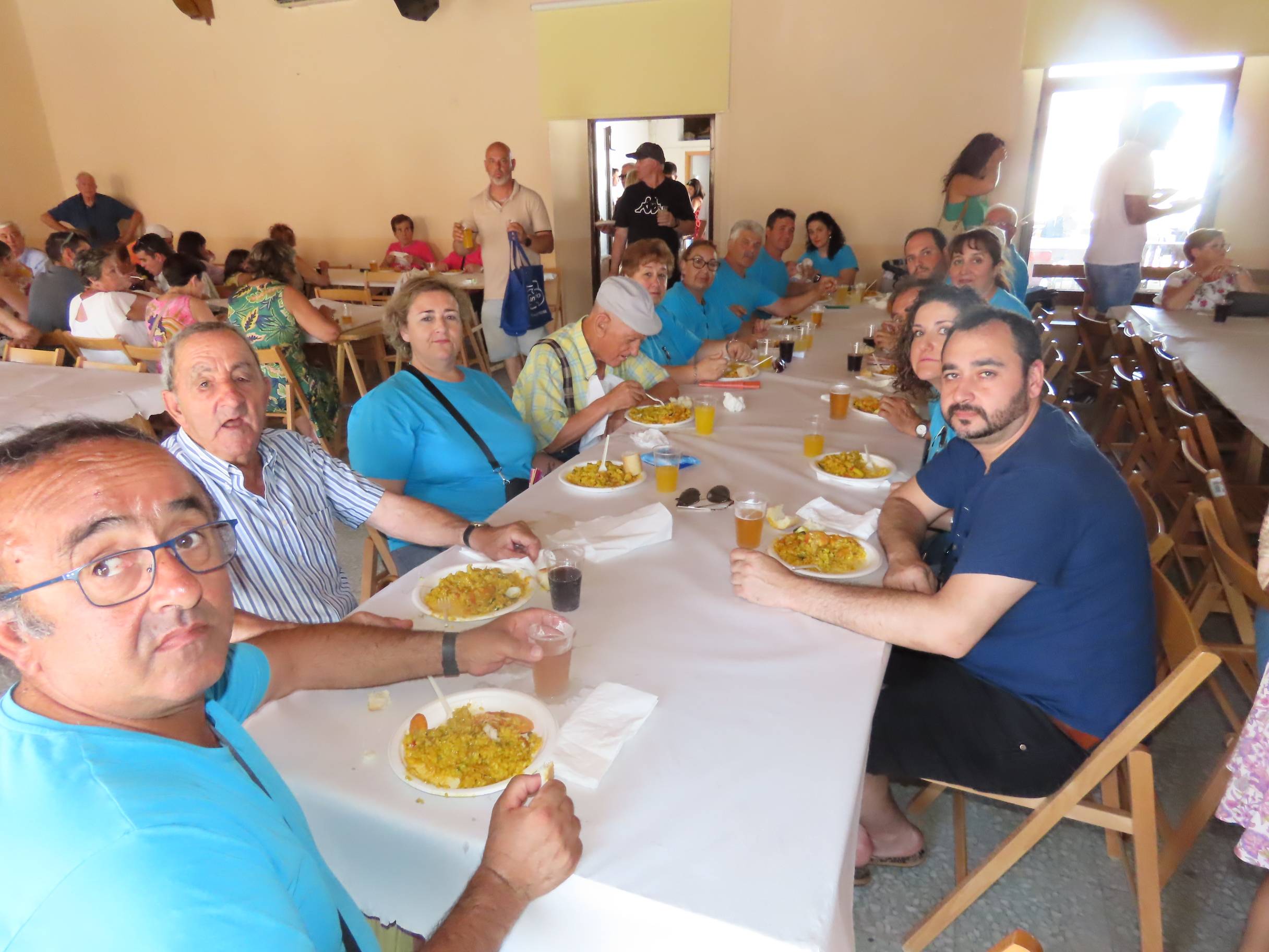 400 platos de paella para poner fin a las fiestas de Mancera