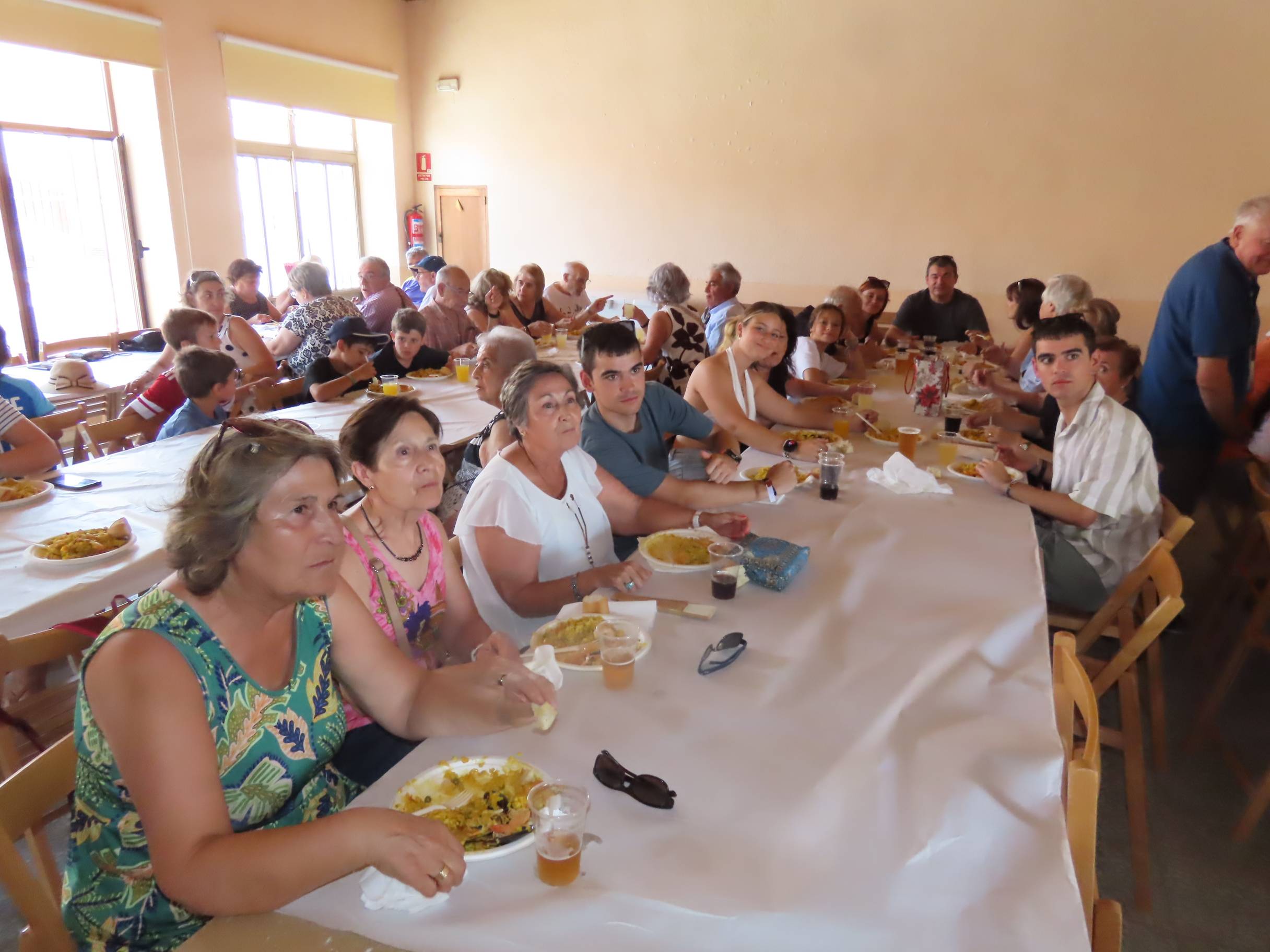 400 platos de paella para poner fin a las fiestas de Mancera