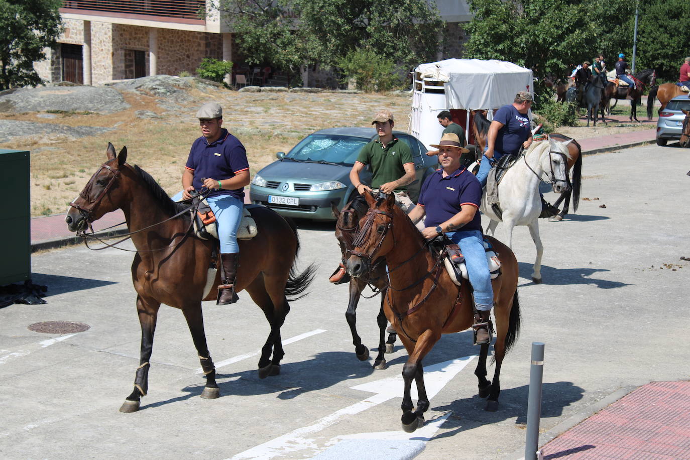 Cantagallo congrega a los amantes de los caballos en su primera ruta ecuestre