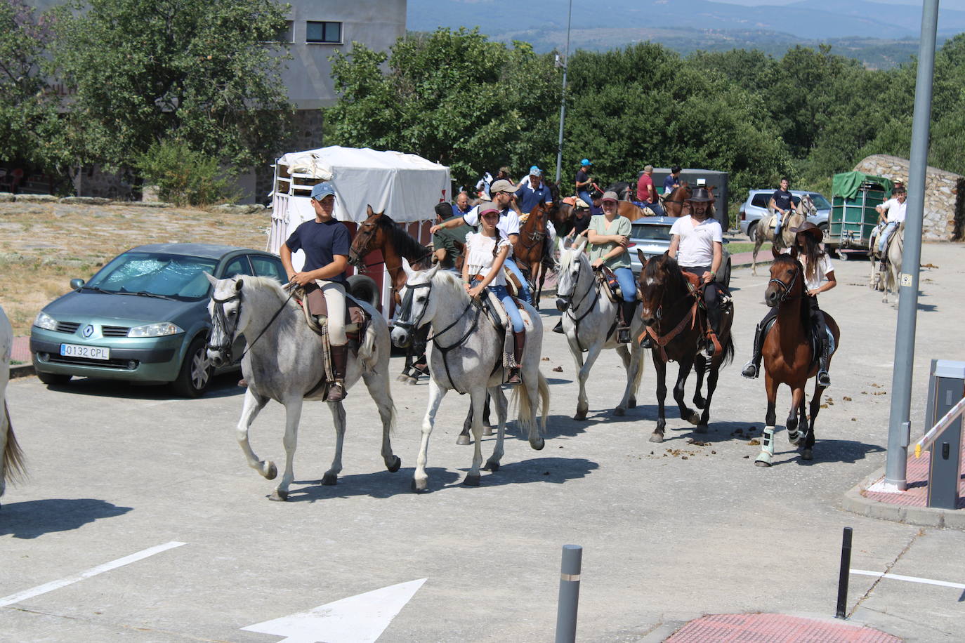 Cantagallo congrega a los amantes de los caballos en su primera ruta ecuestre
