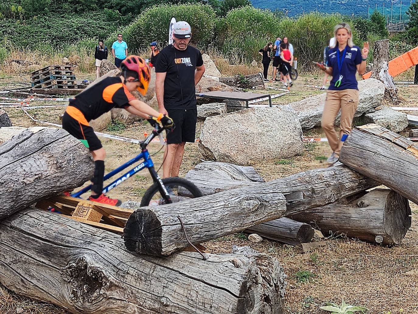 Béjar disfruta con el trial