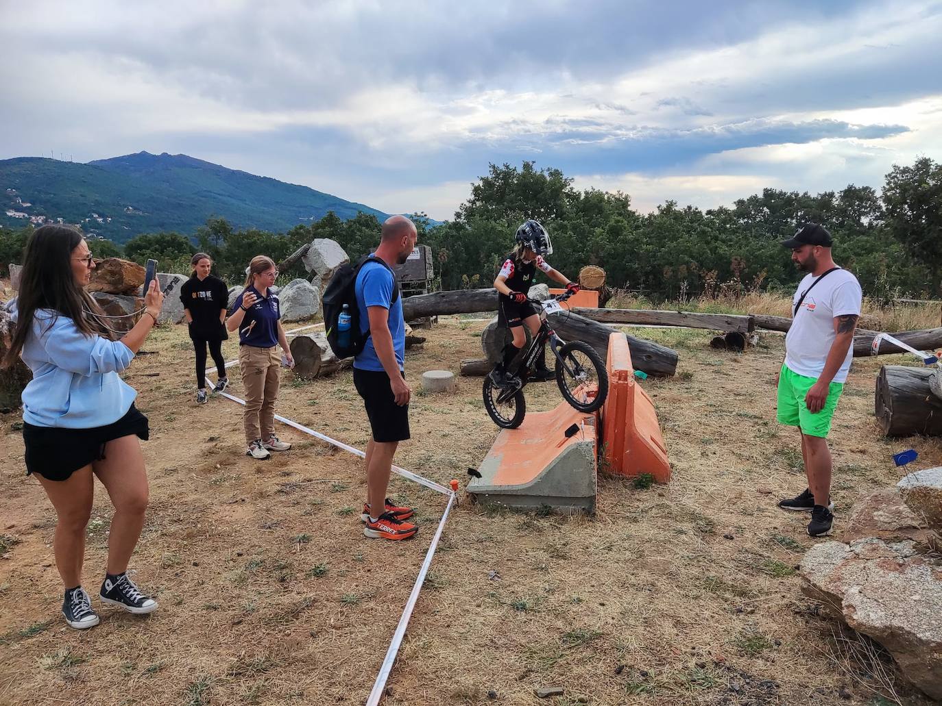 Béjar disfruta con el trial