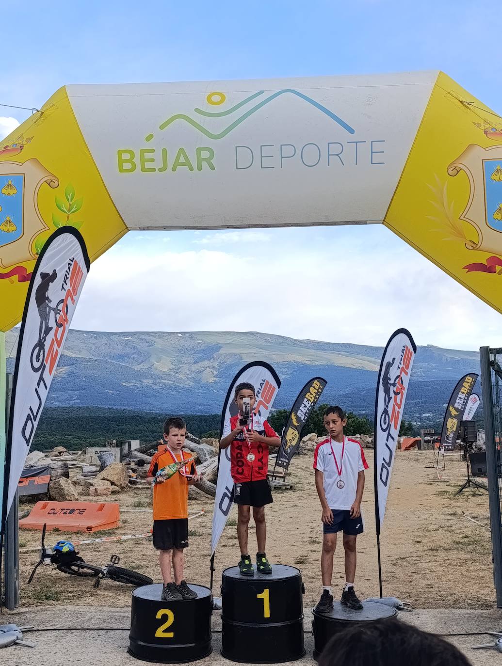 Béjar disfruta con el trial