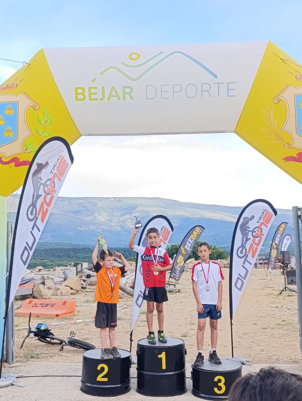Béjar disfruta con el trial