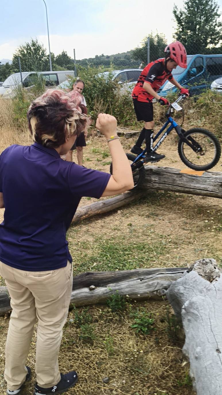 Béjar disfruta con el trial