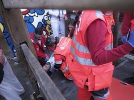Segundo encierro de San Fermín.