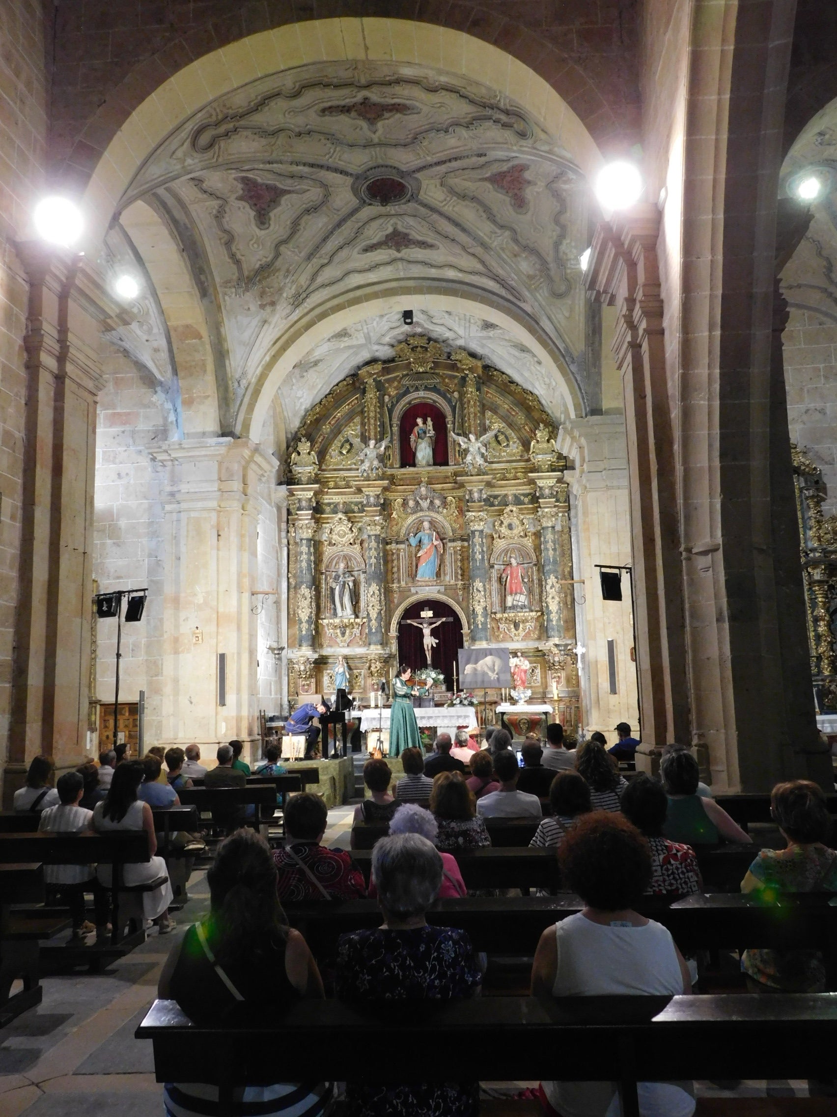 &#039;Arcos y Ecos&#039; llega a la monumental iglesia de Cantalpino