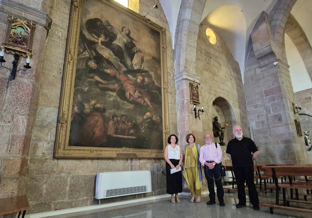 Vitigudino restaurará la obra “Ascensión de la Virgen “ y certificará la autoría del cuadro