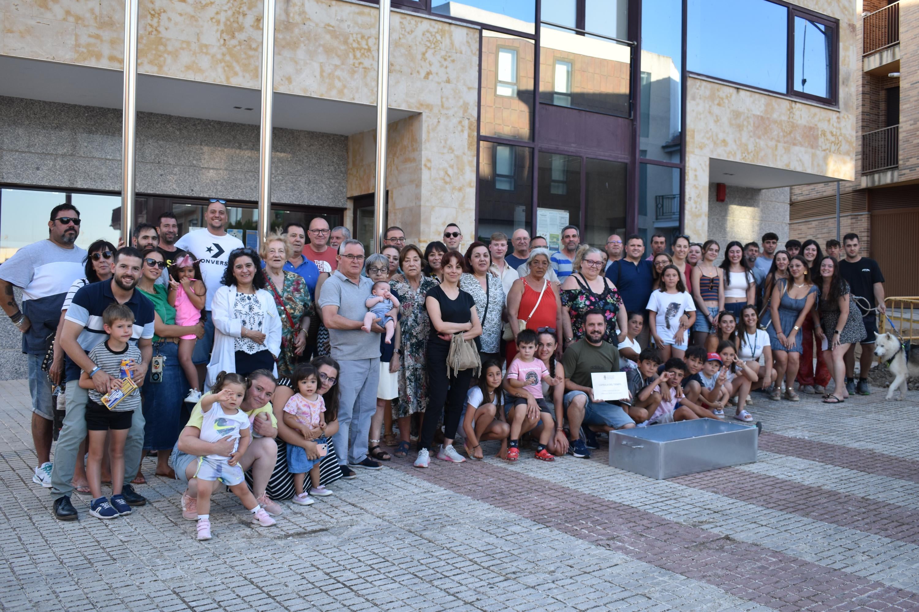 San Cristóbal de la Cuesta entierra los ‘secretos’ que se desvelarán en 2050