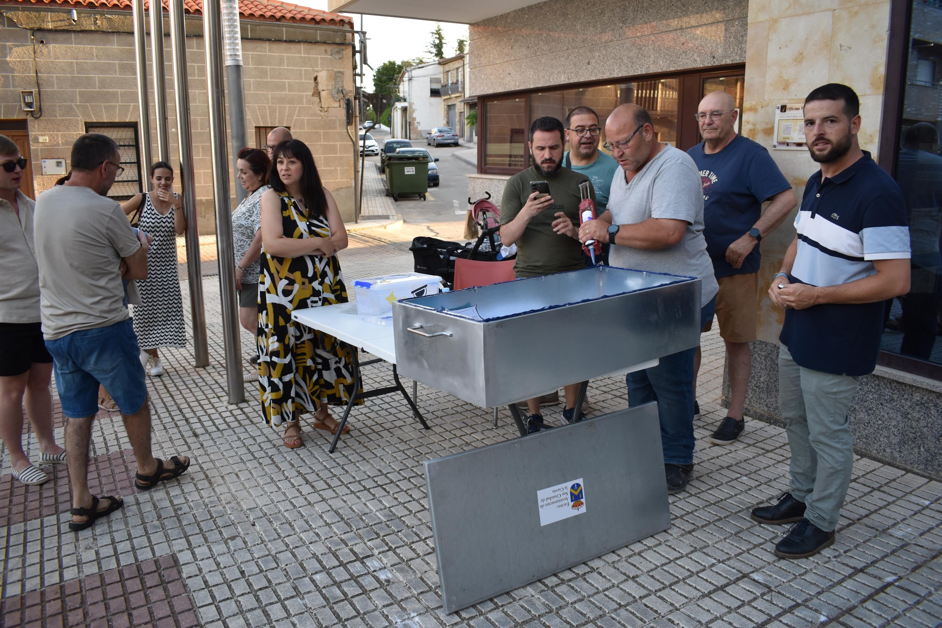 San Cristóbal de la Cuesta entierra los ‘secretos’ que se desvelarán en 2050