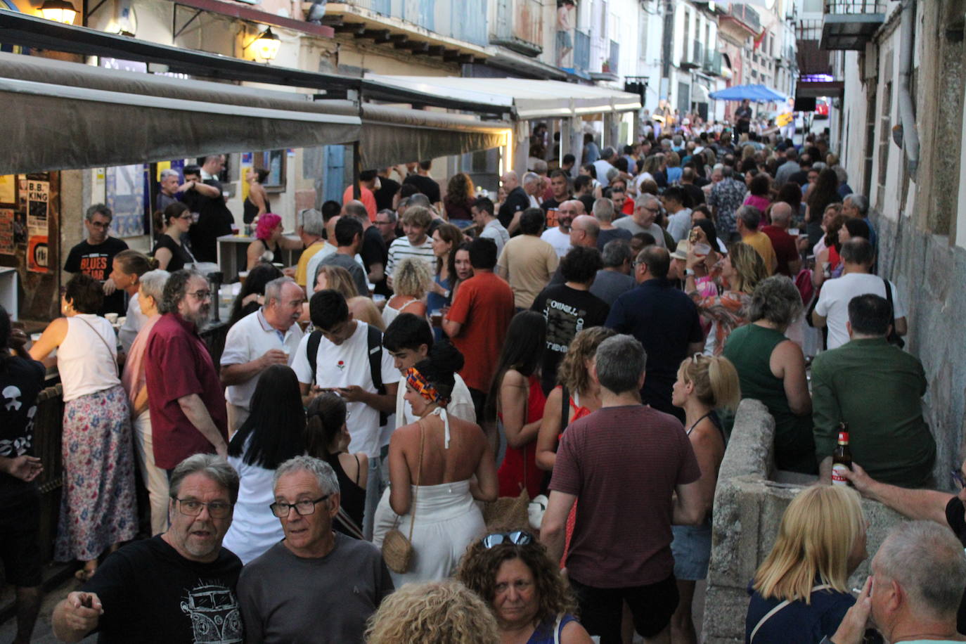 Béjar disfruta ya del Festival de blues