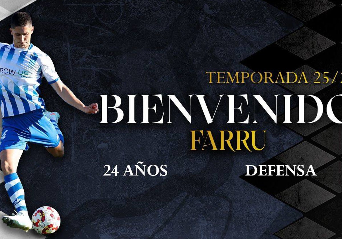 Unionistas refuerza su defensa con el fichaje de 'Farru'