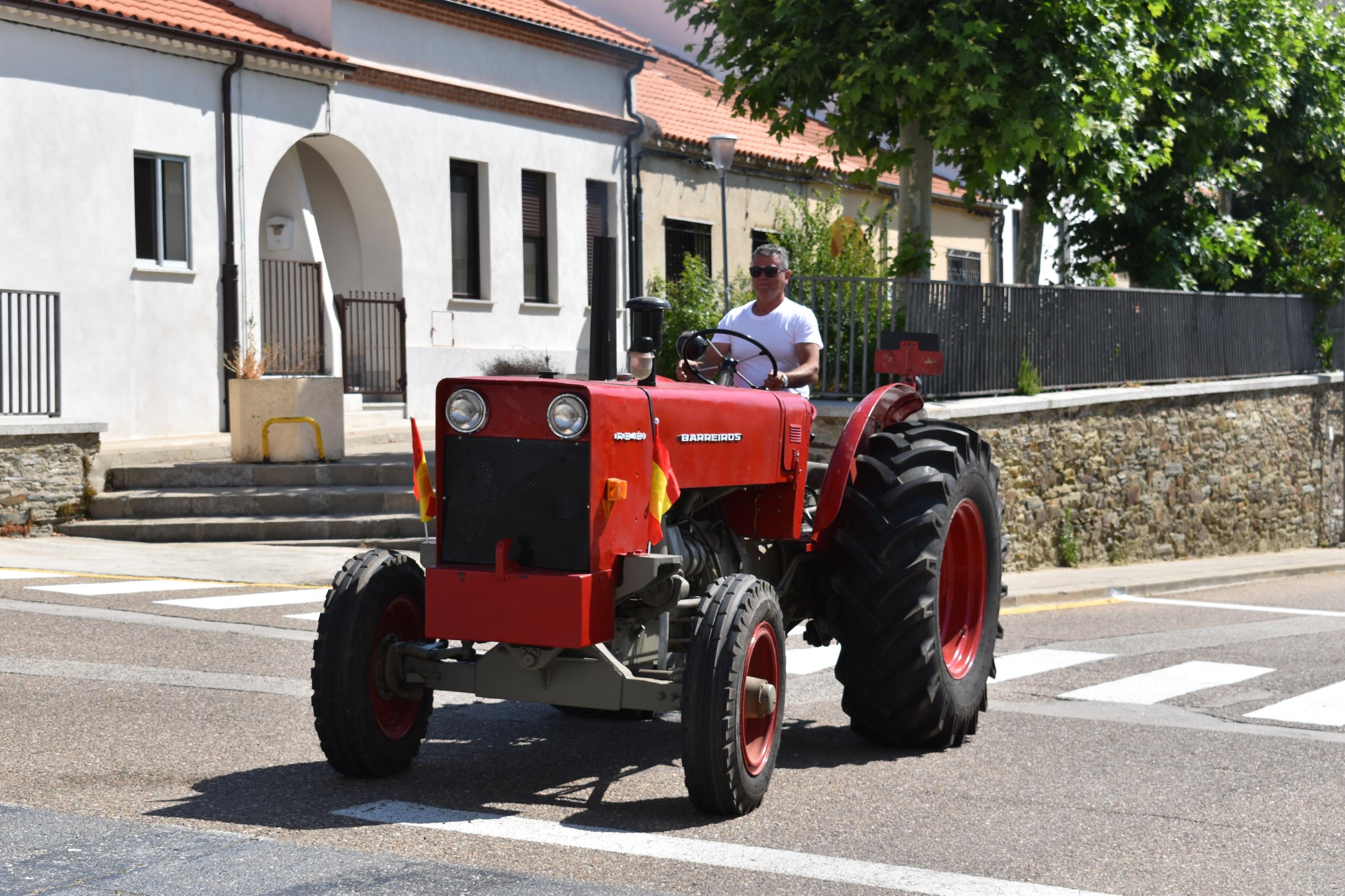Devoción sobre ruedas en Alba de Tormes por San Cristóbal