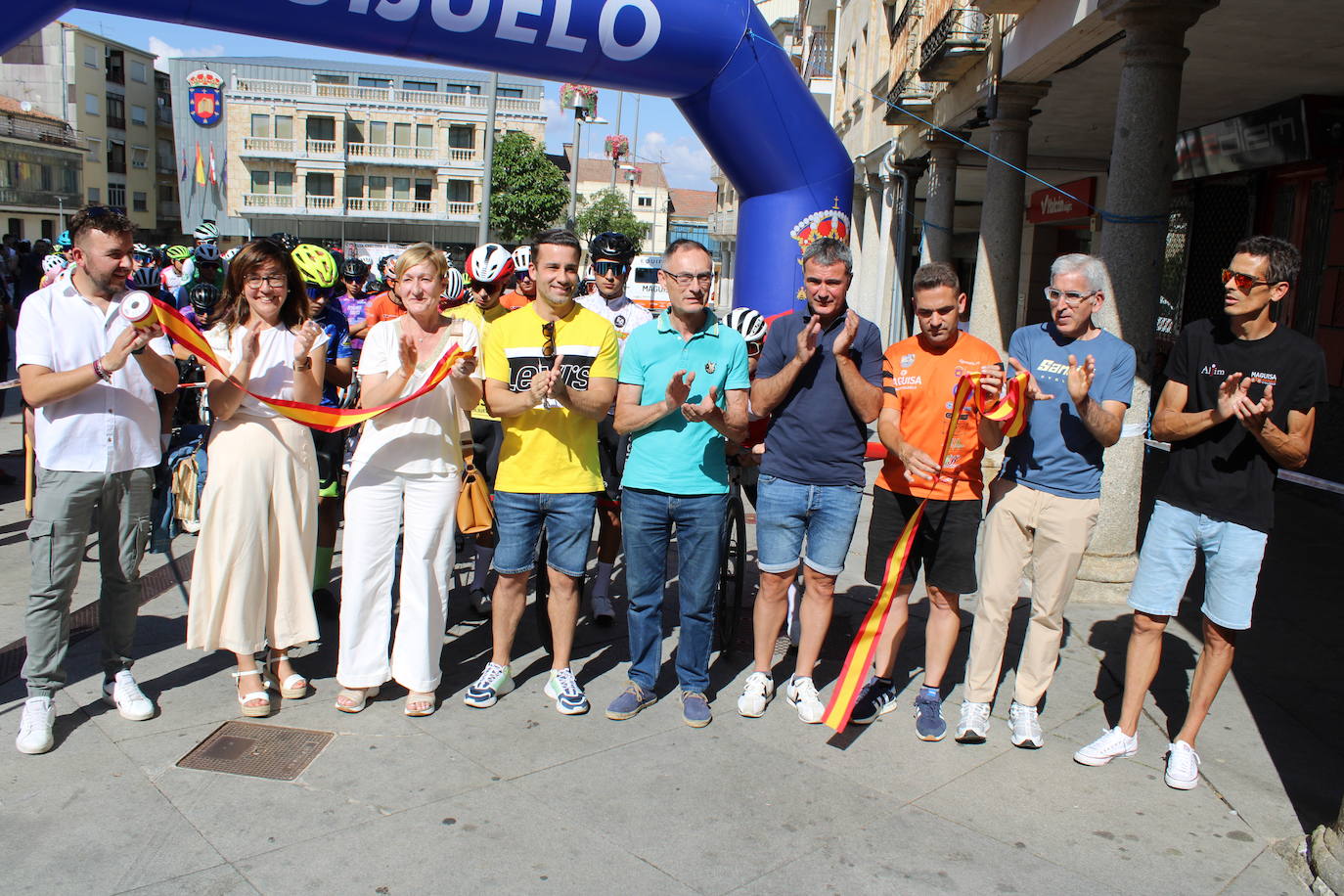 Guijuelo disfruta de la segunda etapa de su vuelta ciclista