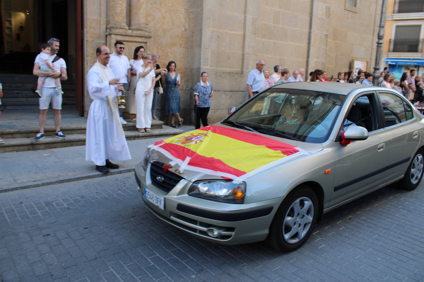 Guijuelo recibe la bendición de San Cristóbal