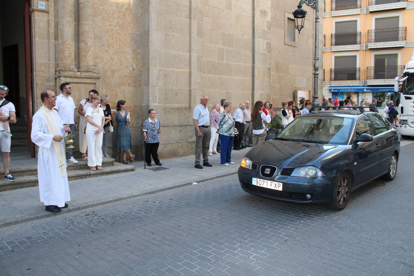 Guijuelo recibe la bendición de San Cristóbal