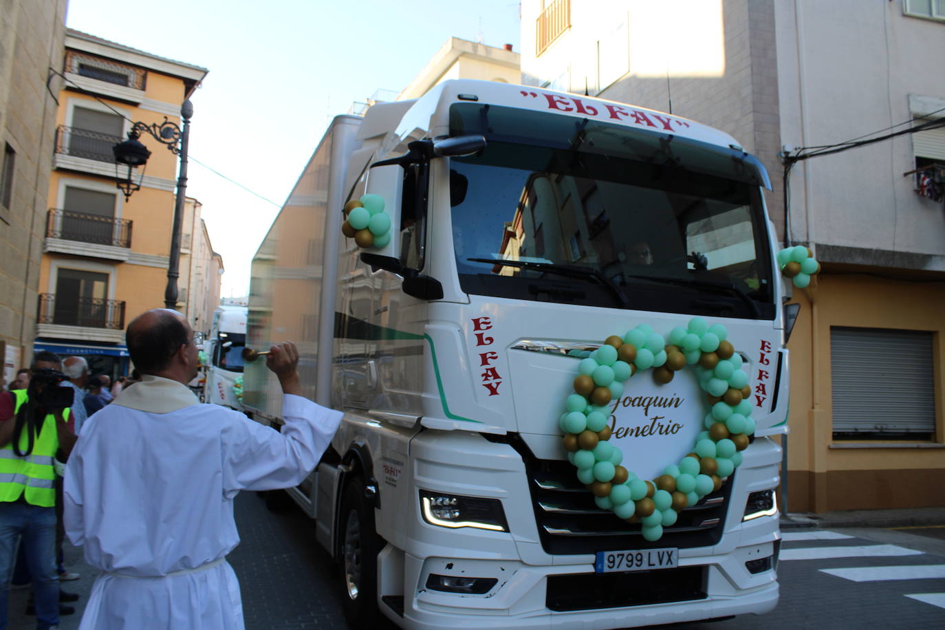 Guijuelo recibe la bendición de San Cristóbal