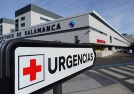 Urgencias del Hospital de Salamanca.