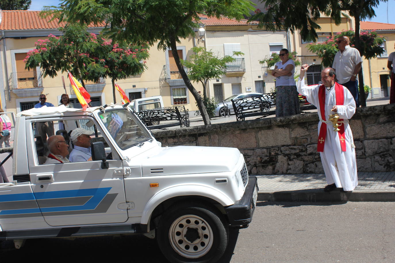San Cristóbal vela por los conductores de Ciudad Rodrigo