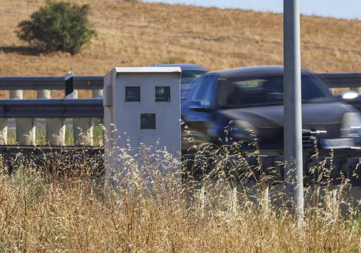 El radar de la A-66, en Salamanca.