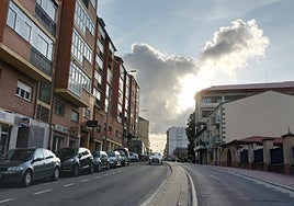Imagen de la travesía de Béjar, en la que se suprimirá la mediana.