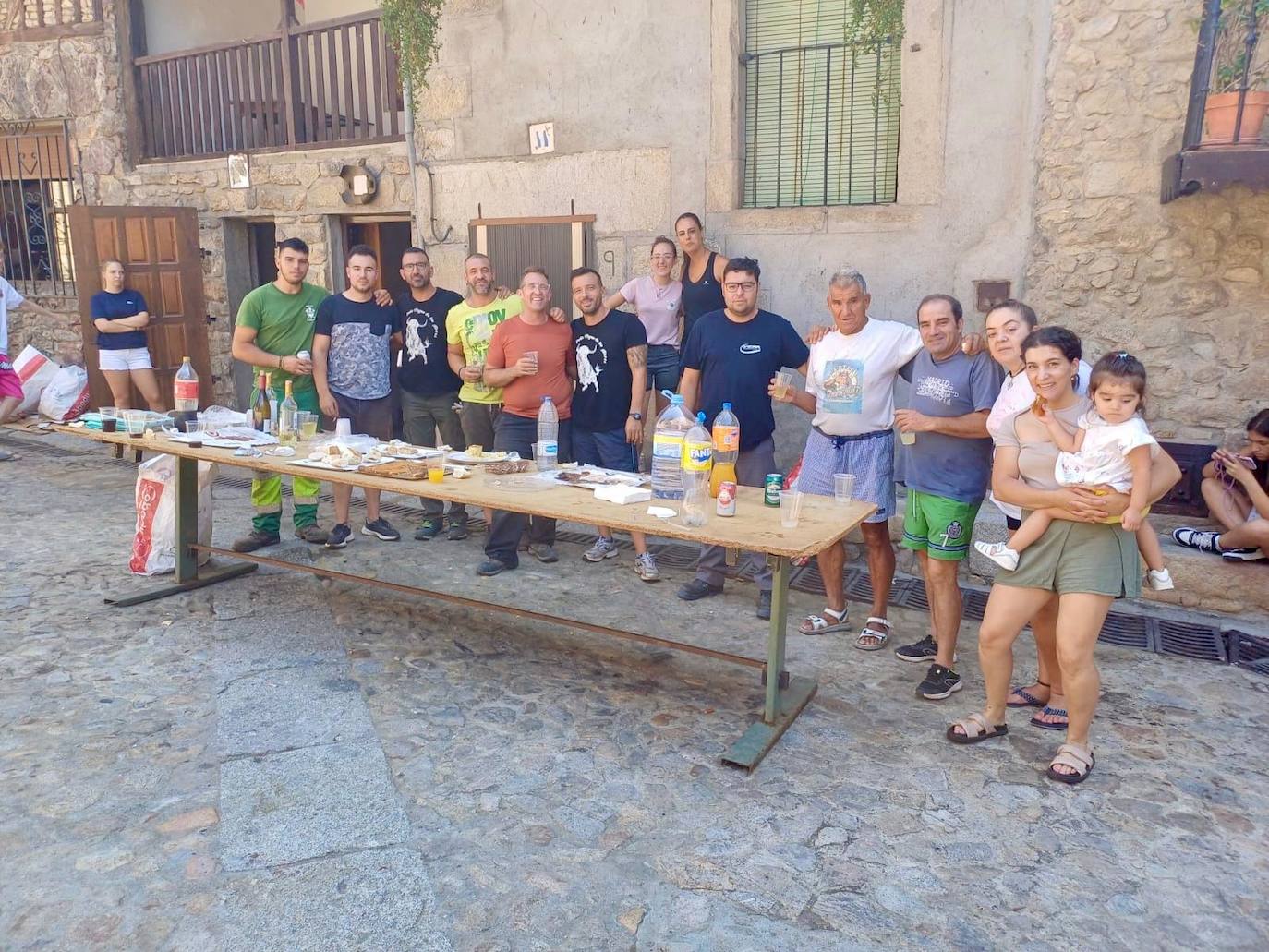 Medio siglo arropando a la patrona de Mogarraz con fiestas