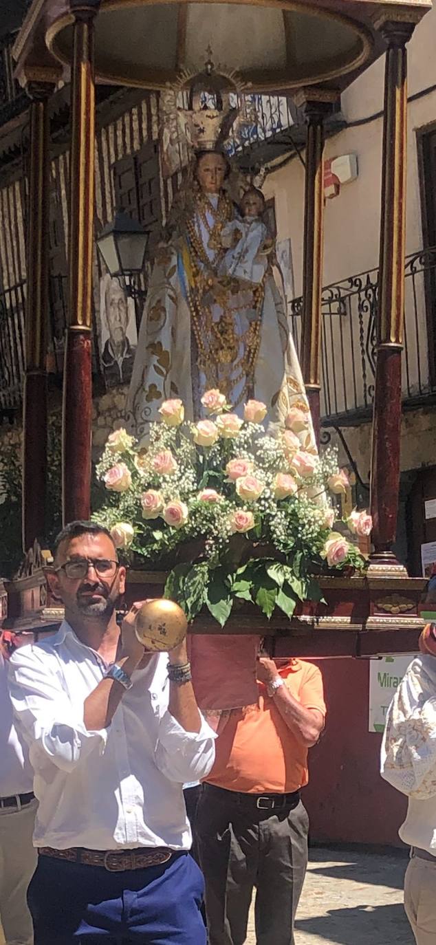 Medio siglo arropando a la patrona de Mogarraz con fiestas