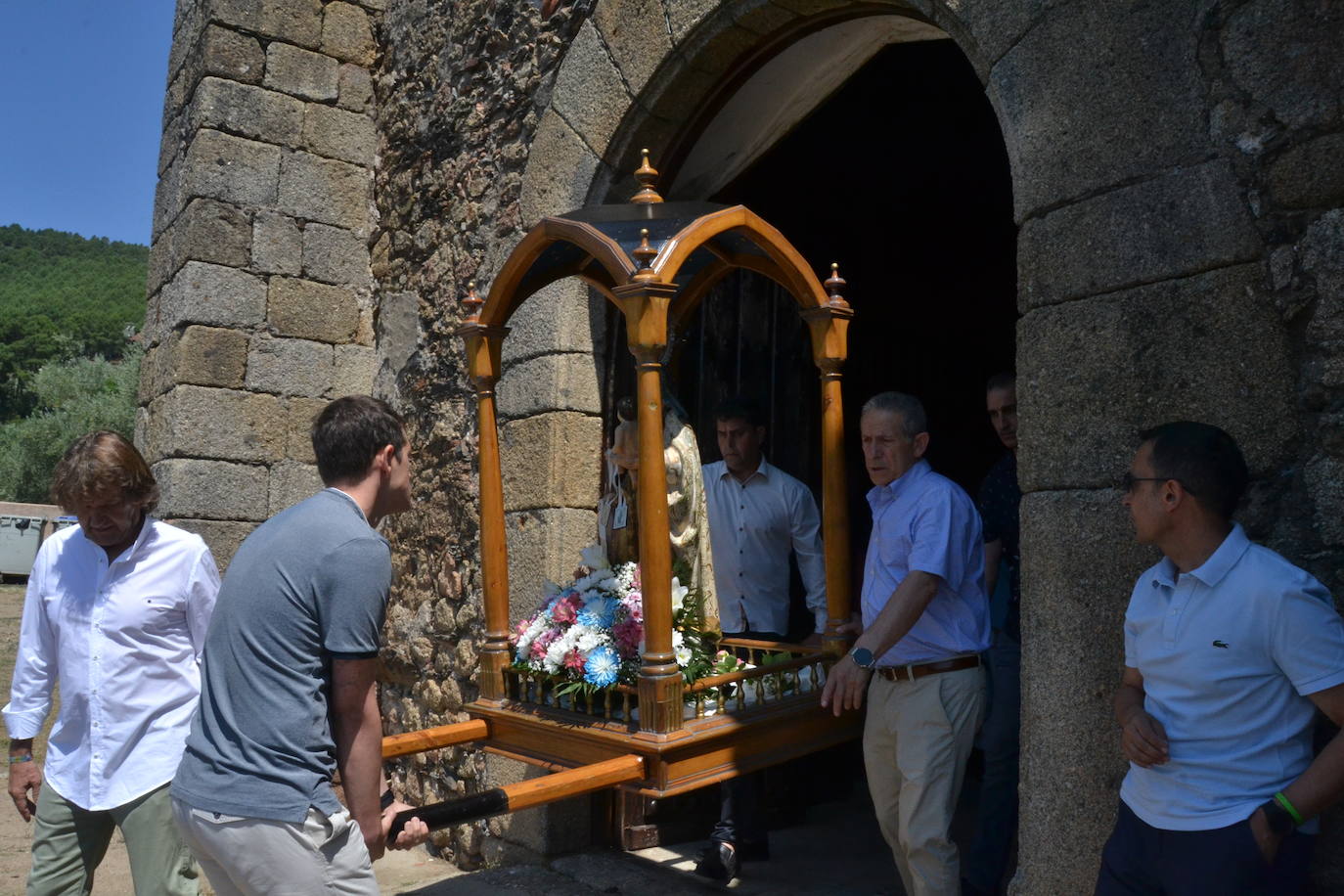 Devoción serrana por la Virgen del Carmen