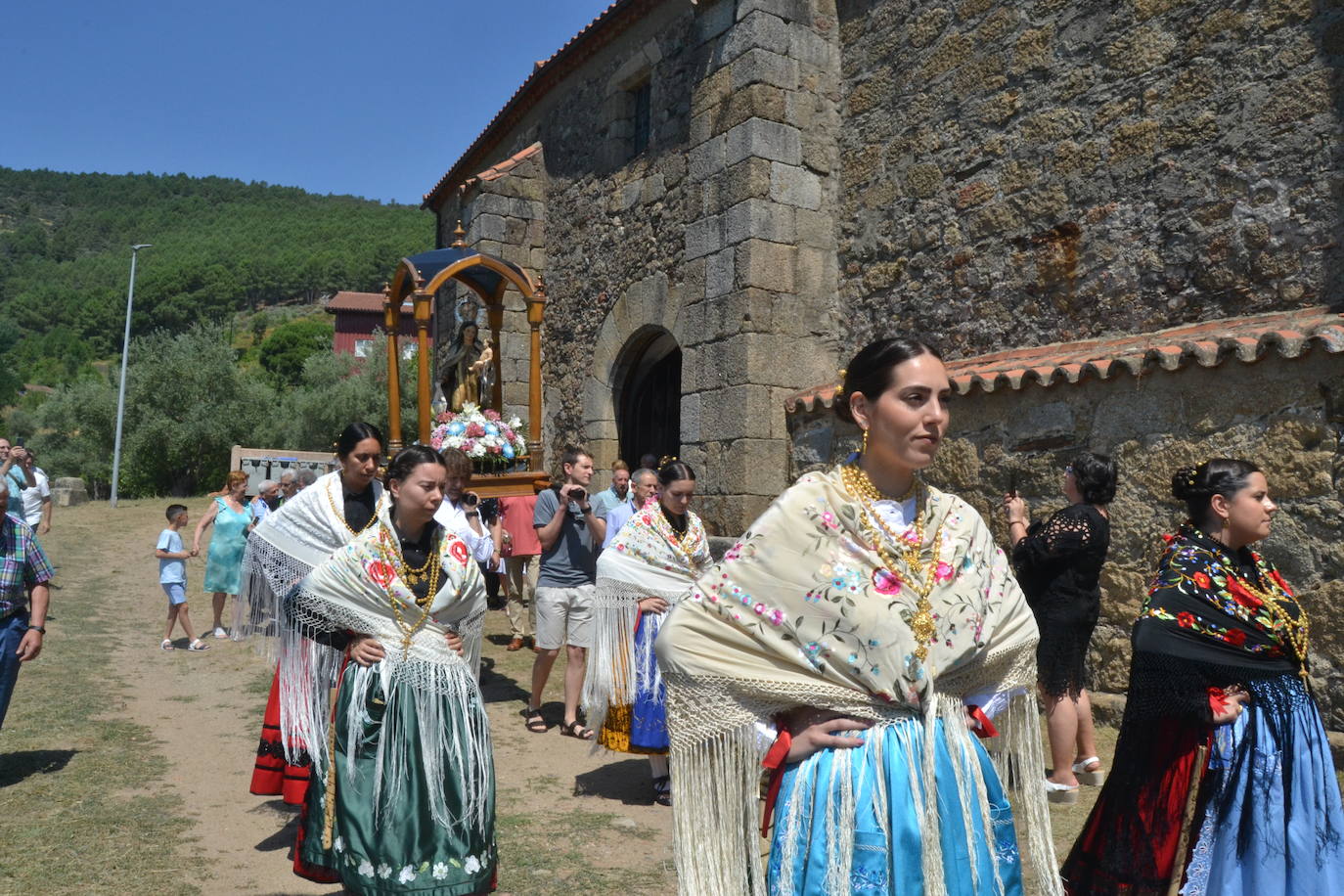Devoción serrana por la Virgen del Carmen
