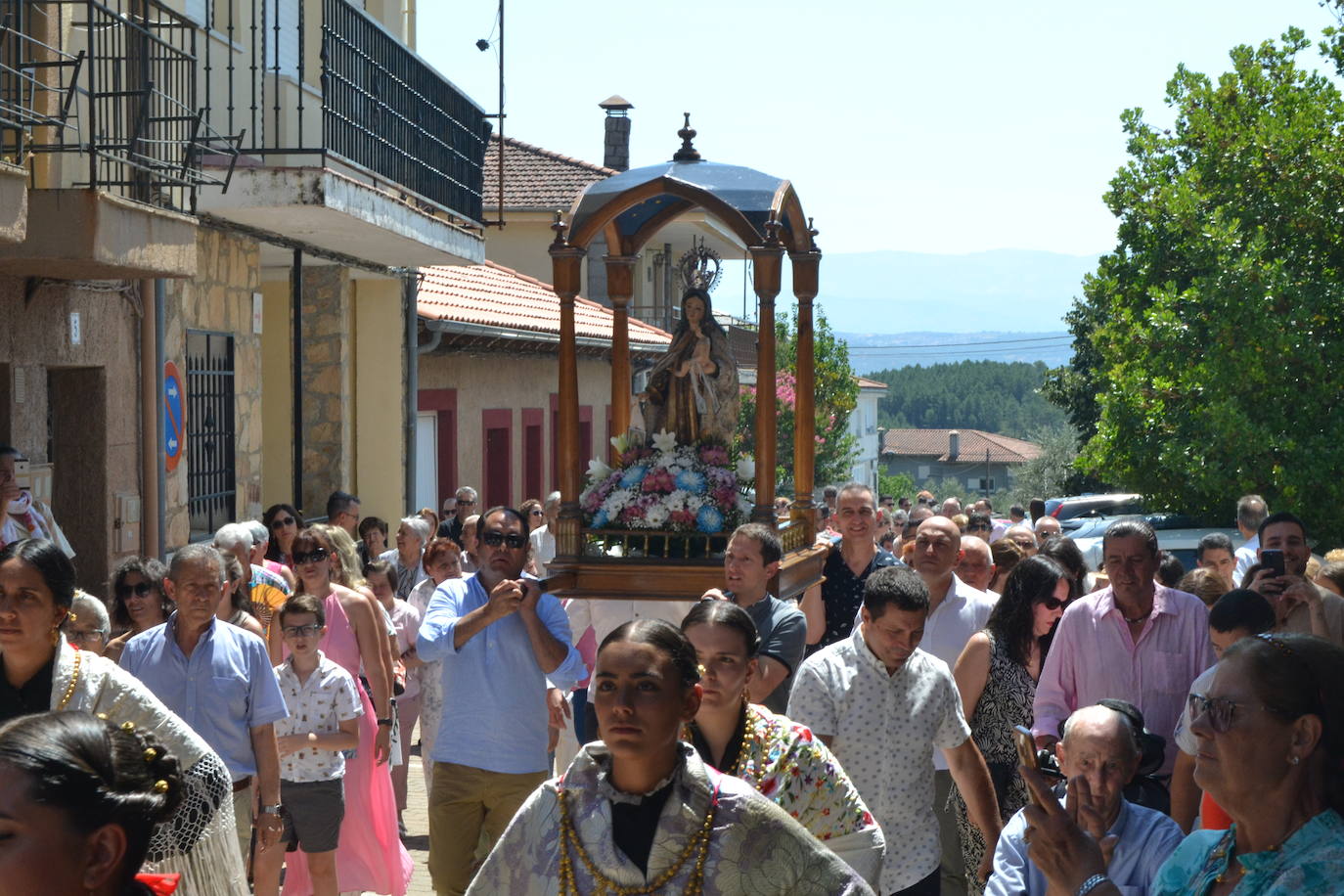 Devoción serrana por la Virgen del Carmen