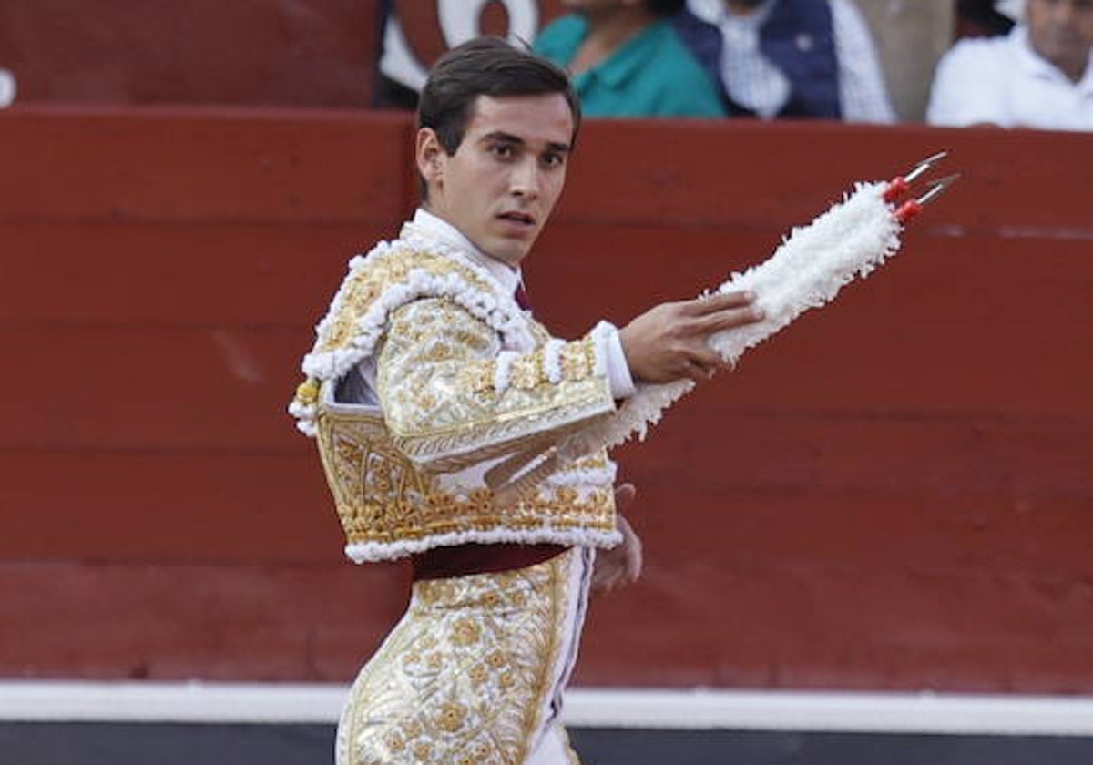 Ismael Martín, en la plaza de toros de La Glorieta la pasada Feria.