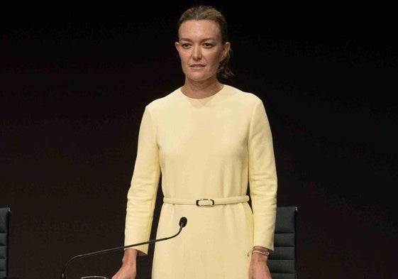 Marta Ortega, en un acto.