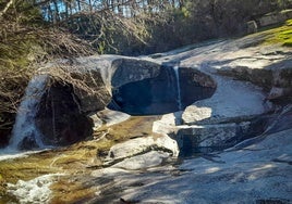 Imagen de los 'jacuzzis' naturales que acoge esta localidad.