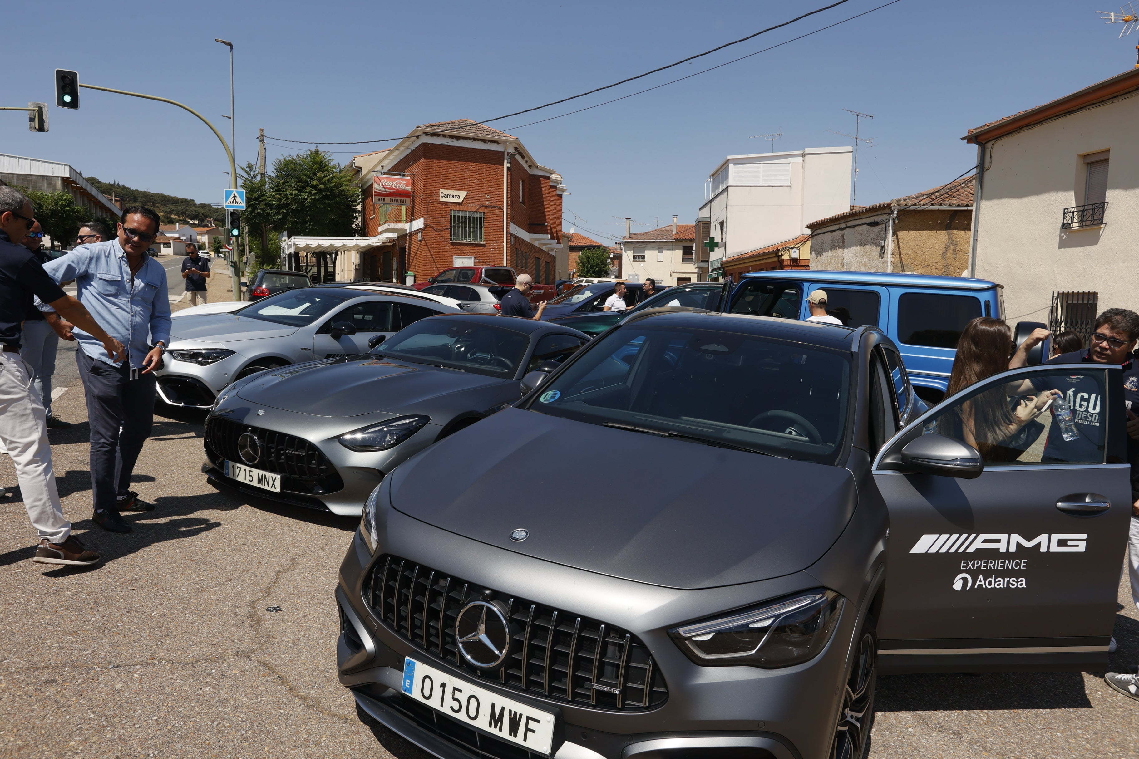 Adarsa Salamanca lleva la potencia AMG a una ruta exclusiva por la sierra