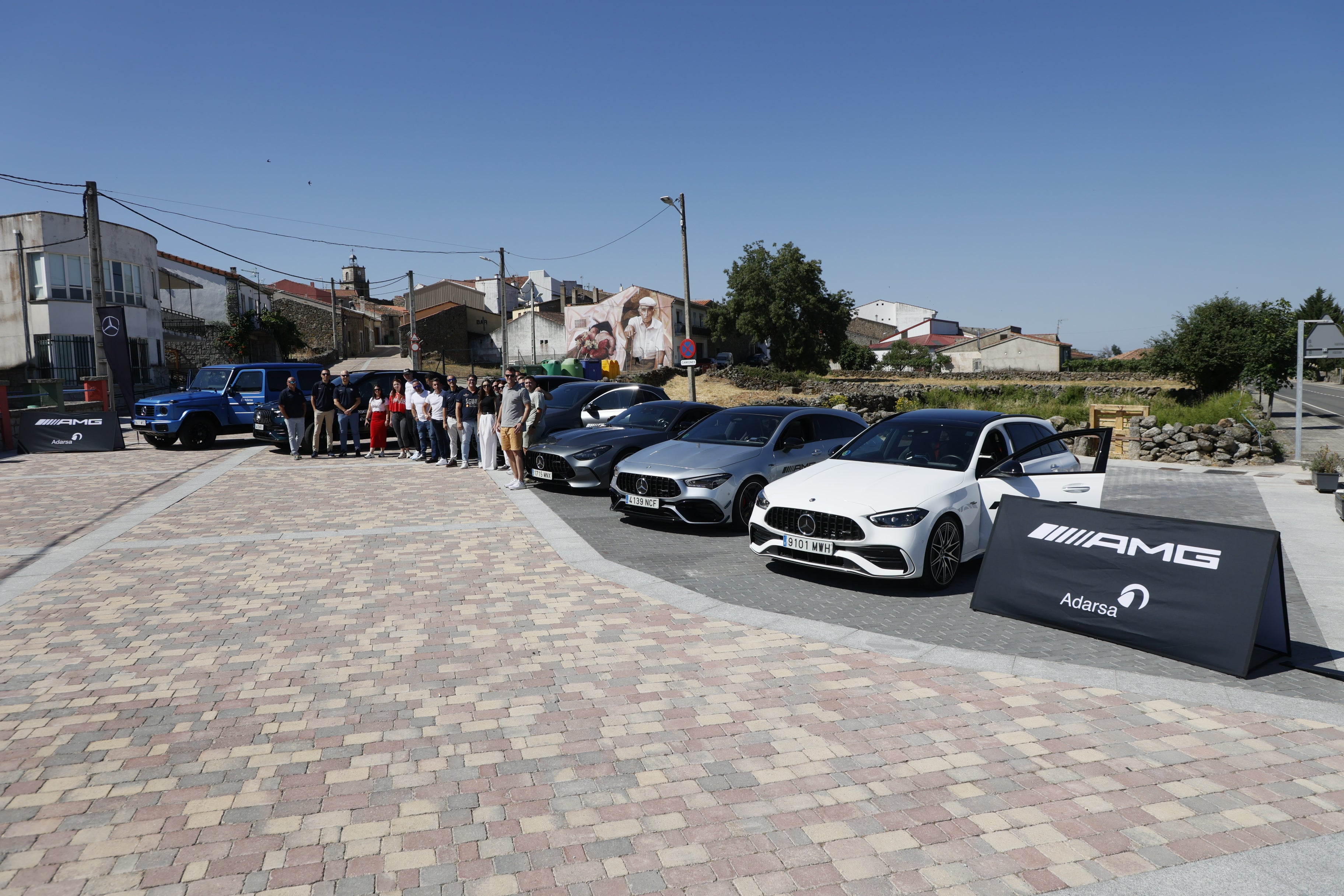 Adarsa Salamanca lleva la potencia AMG a una ruta exclusiva por la sierra