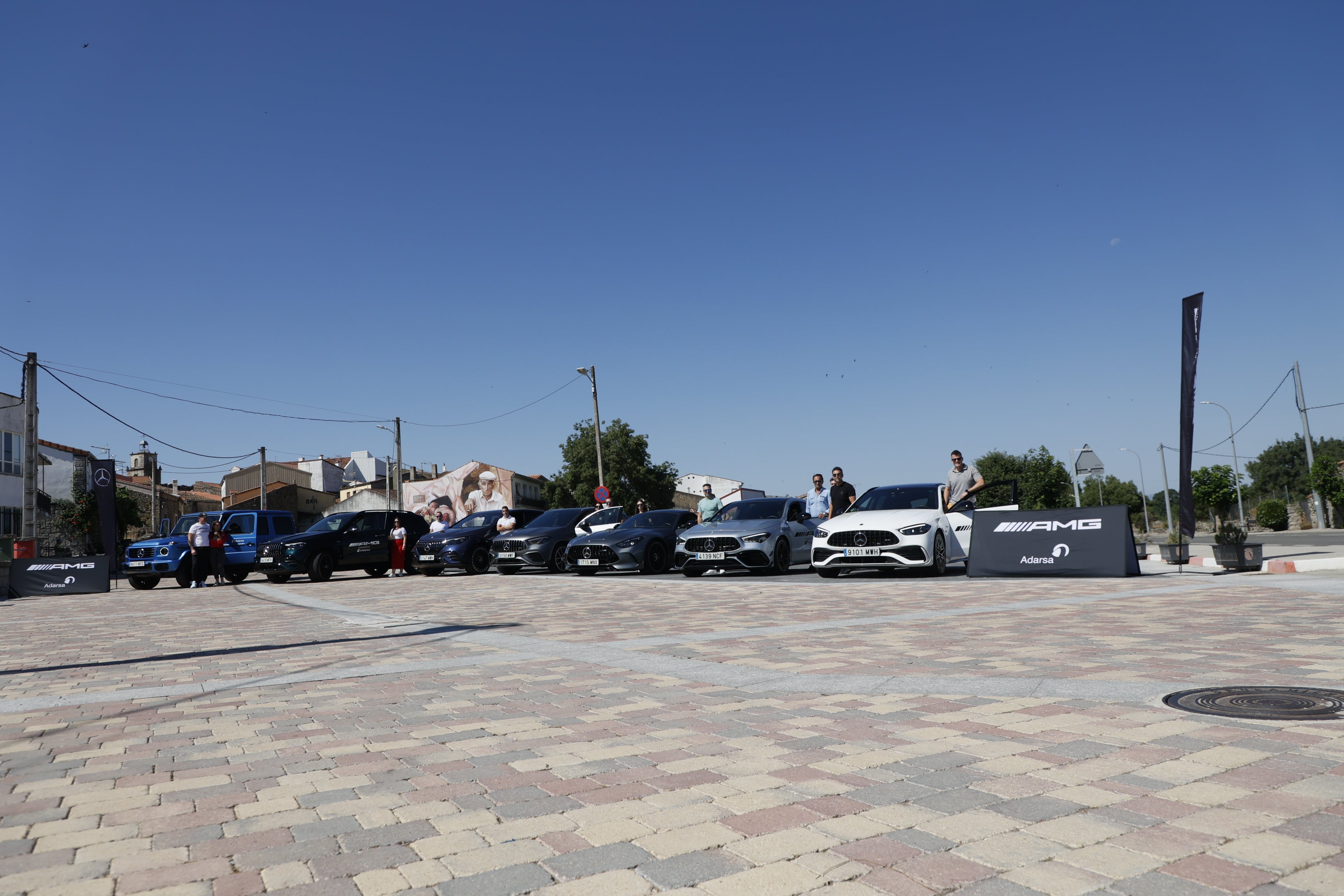 Adarsa Salamanca lleva la potencia AMG a una ruta exclusiva por la sierra