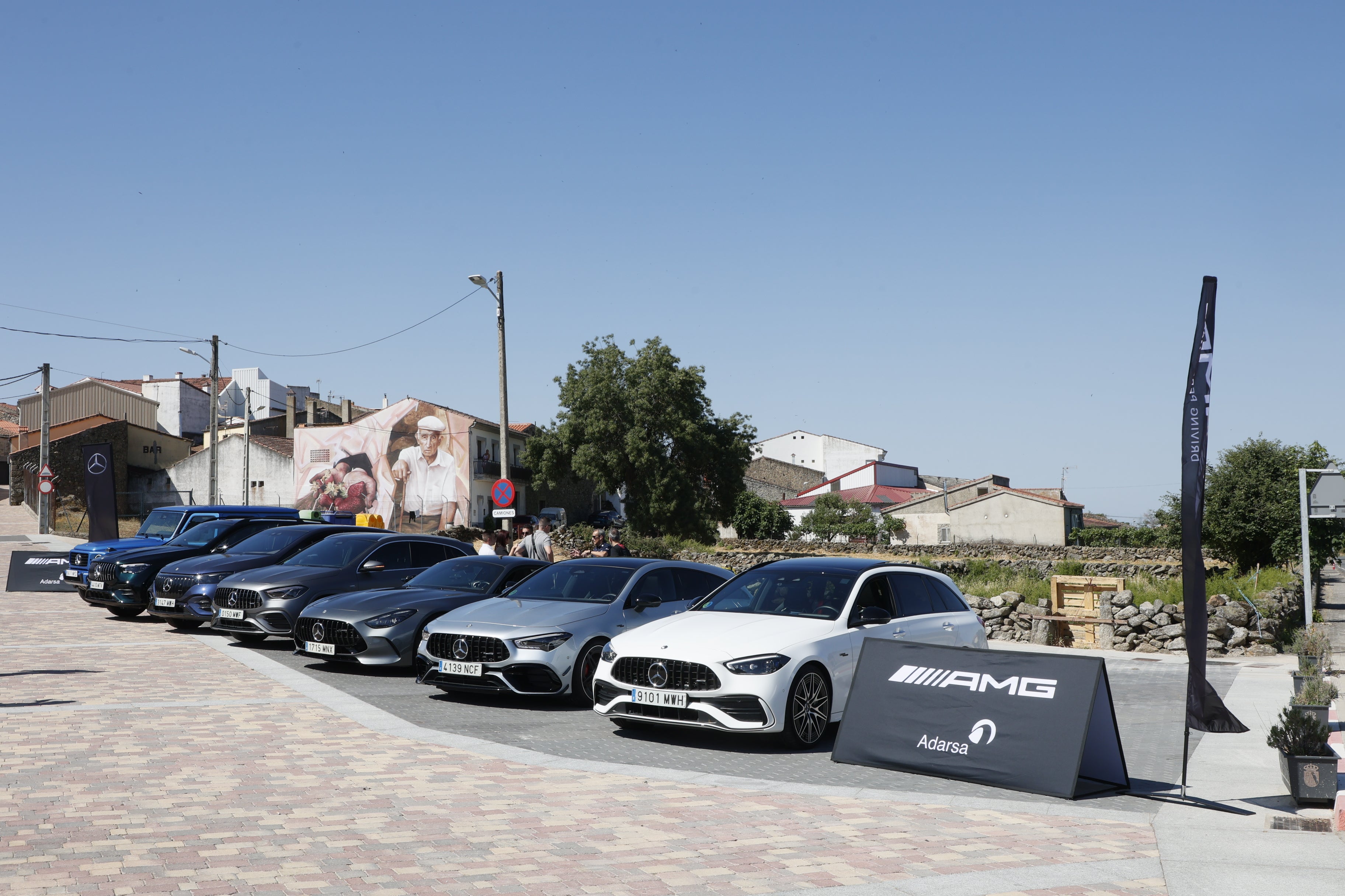 Adarsa Salamanca lleva la potencia AMG a una ruta exclusiva por la sierra