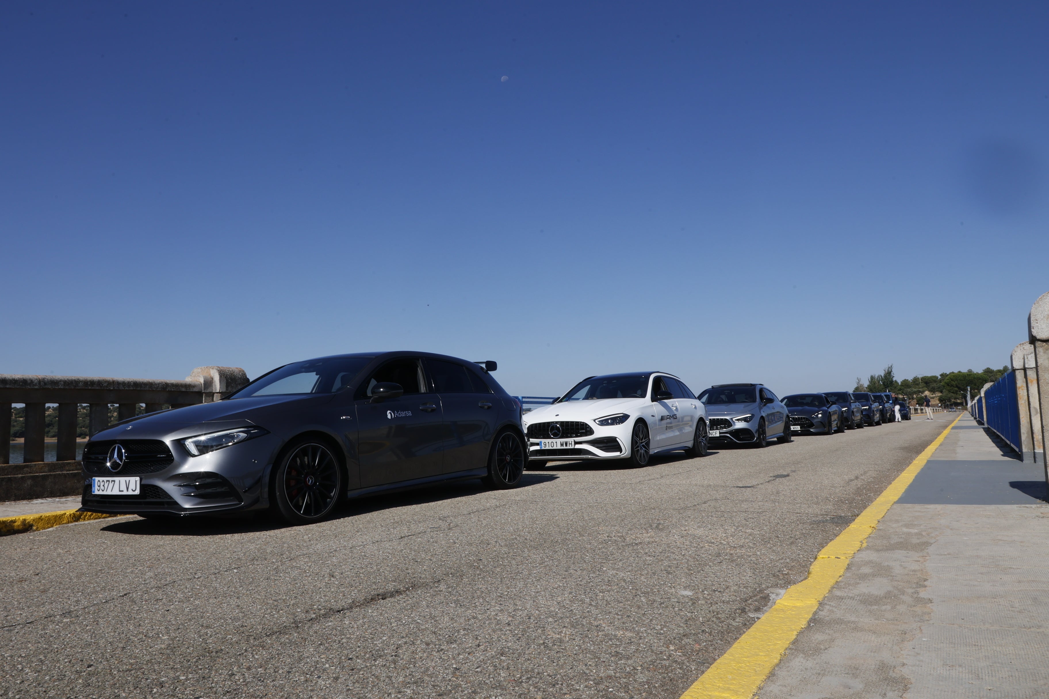 Adarsa Salamanca lleva la potencia AMG a una ruta exclusiva por la sierra