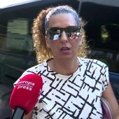 La hermana de Michu, Tamara, ante el micrófono de Europa Press.