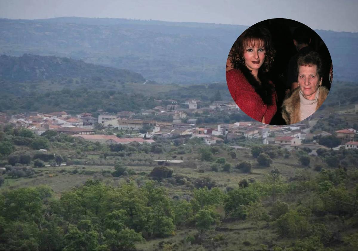 Vista de la población de Villarino de los Aires.