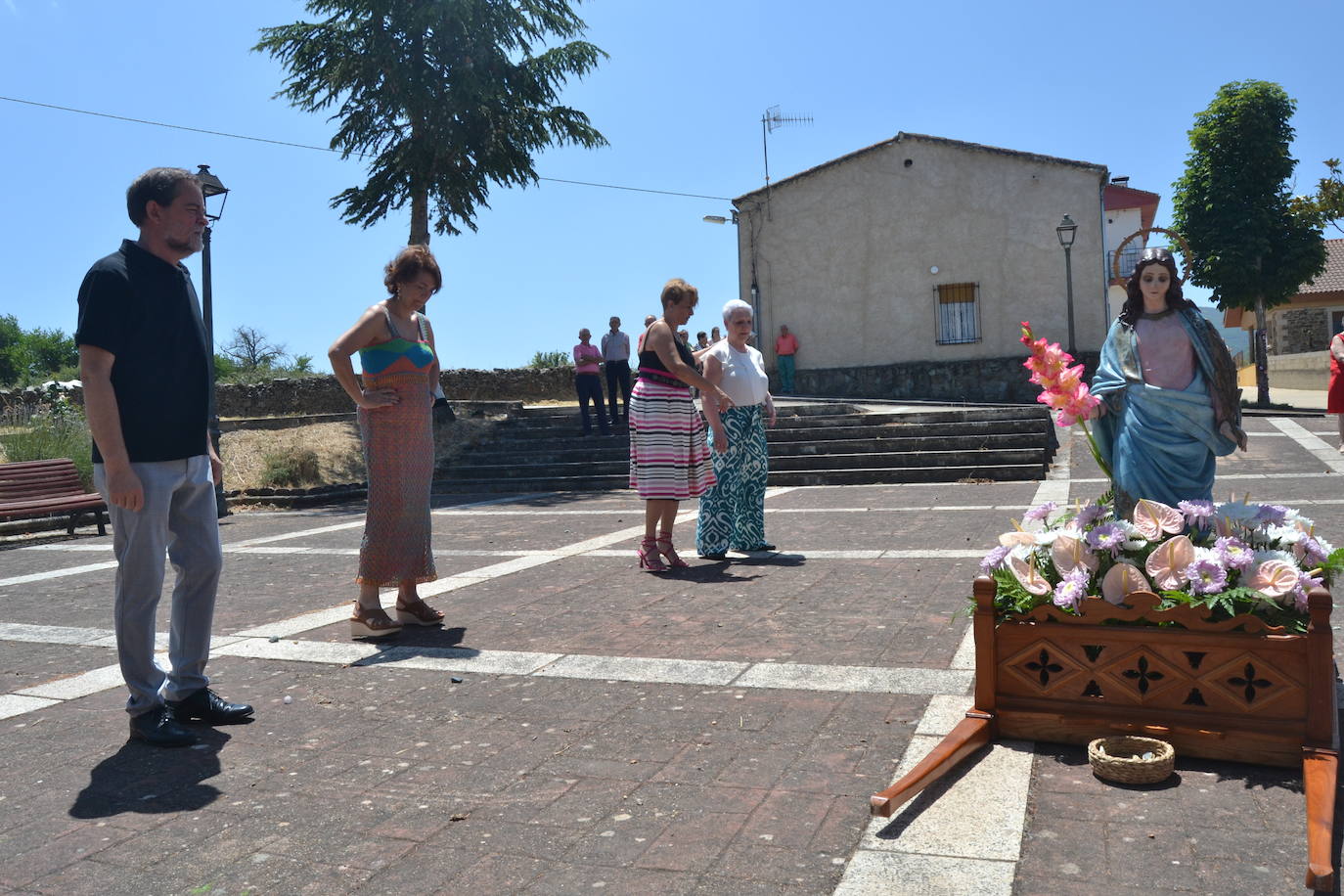 Escurial de la Sierra honra con fervor a Santa Marina
