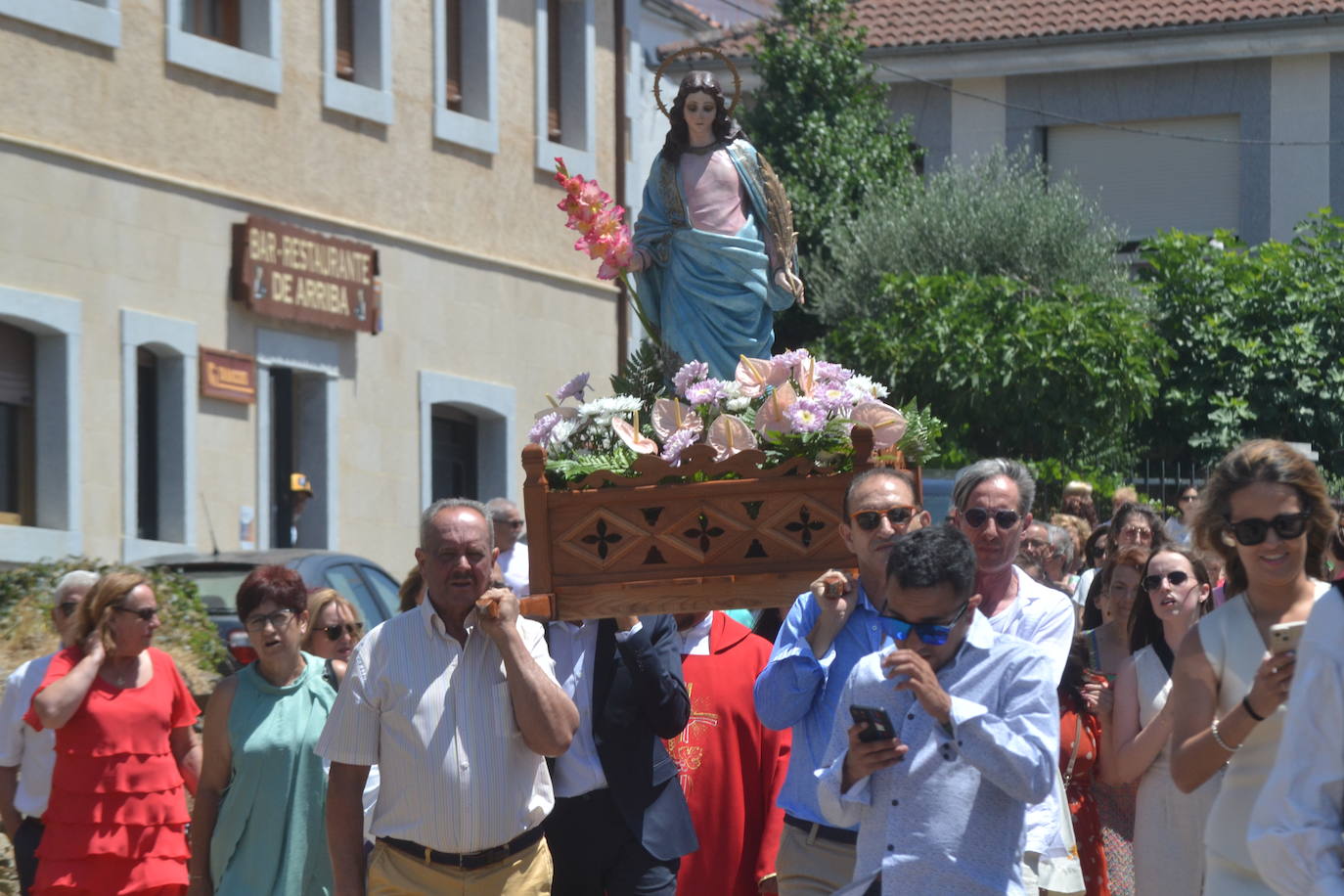 Escurial de la Sierra honra con fervor a Santa Marina