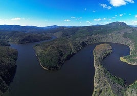 Una imagen del espectacular paraje de la naturaleza en Sotoserrano.
