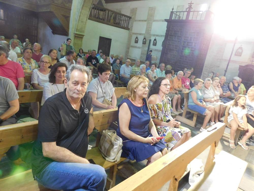La imponente iglesia de Zorita de la Frontera recibe “Arcos y Ecos”.